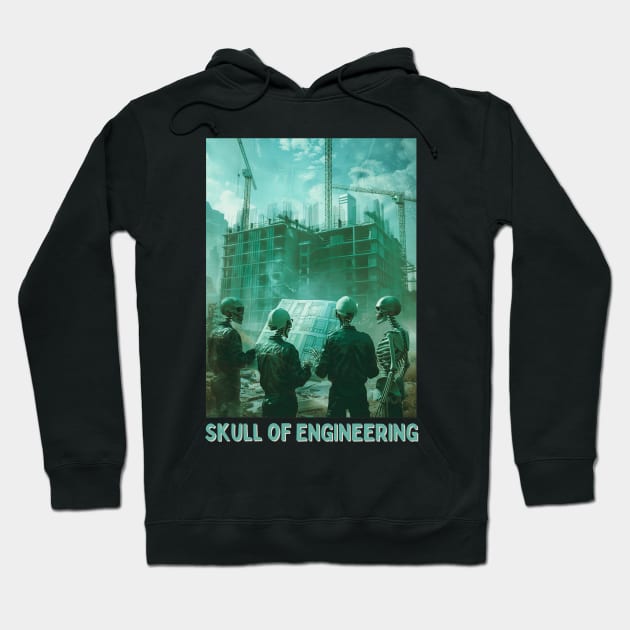 Skull of Engineering Hoodie by Dec69 Studio